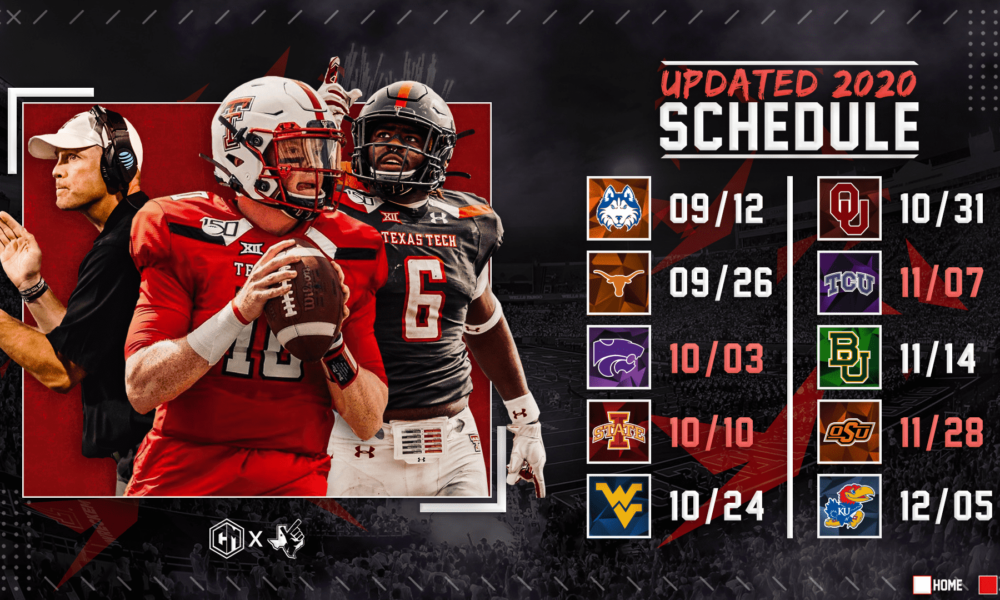 Big 12 releases Conference Football Schedule Guns Up Nation