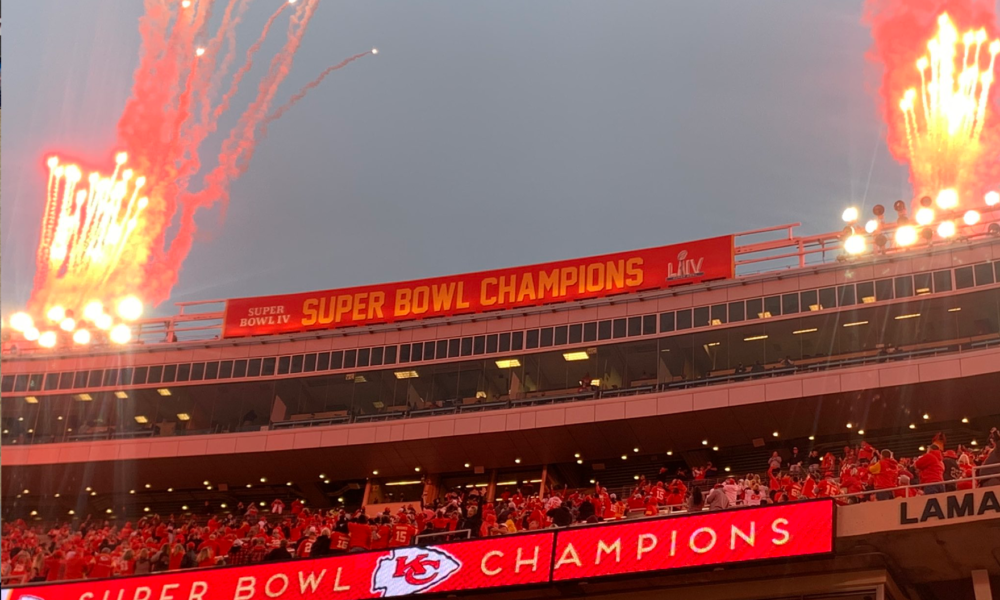 super bowl at arrowhead stadium